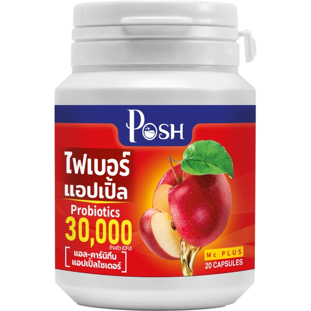 ไฟเบอร์แอปเปิ้ลแคปซูล