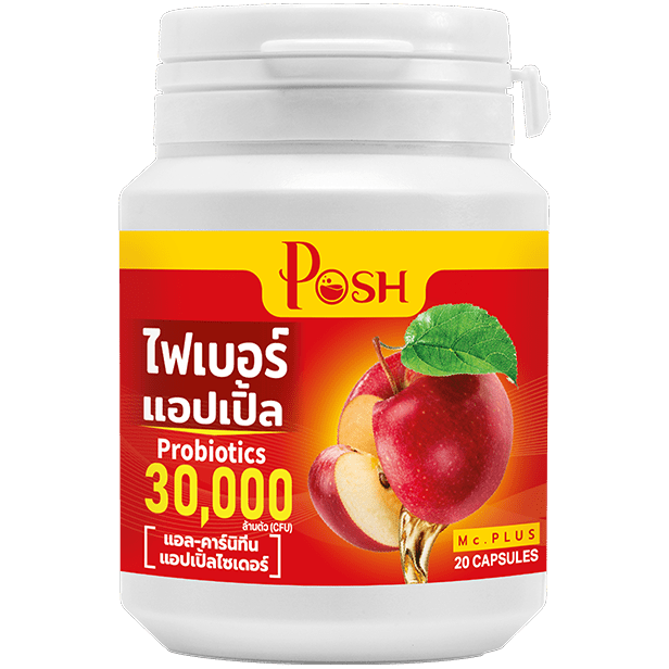 ไฟเบอร์แอปเปิ้ลแคปซูล