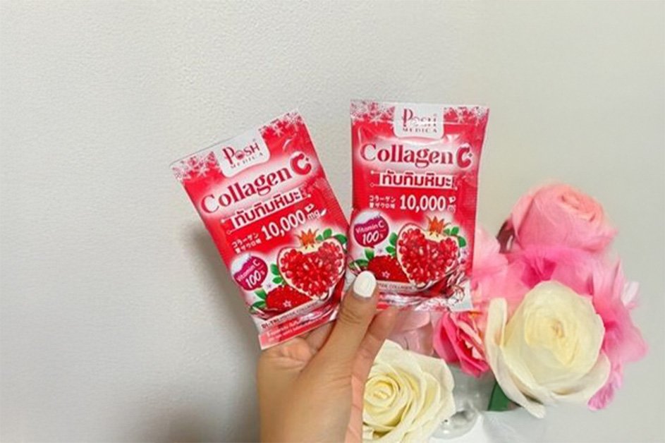 สายคอลลาเจนซอง ลองคอลลาเจนทับทิมหิมะจ้า