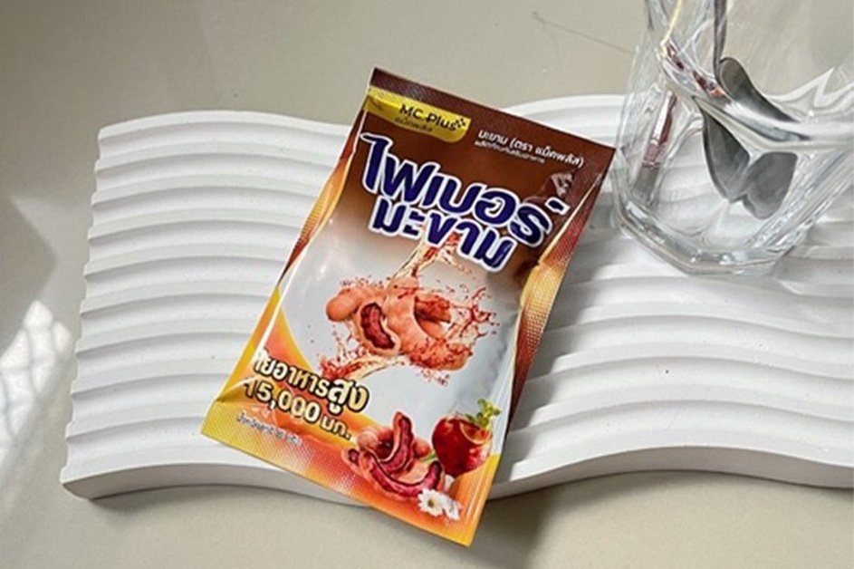 ไฟเบอร์มะขาม ดื่มง่ายถ่ายเริ่ด!!! 