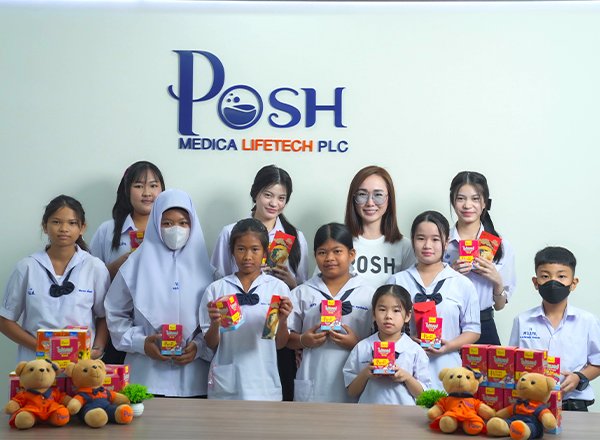 "POSH  มอบทุนการศึกษาประจำปีแก่บุตรพนักงาน เพื่อส่งเสริมอนาคตเยาวชนไทย"